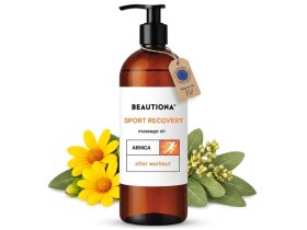 Masážní olej Beautiona Arnica regenerační a&nbsp;uvolňující 500ml